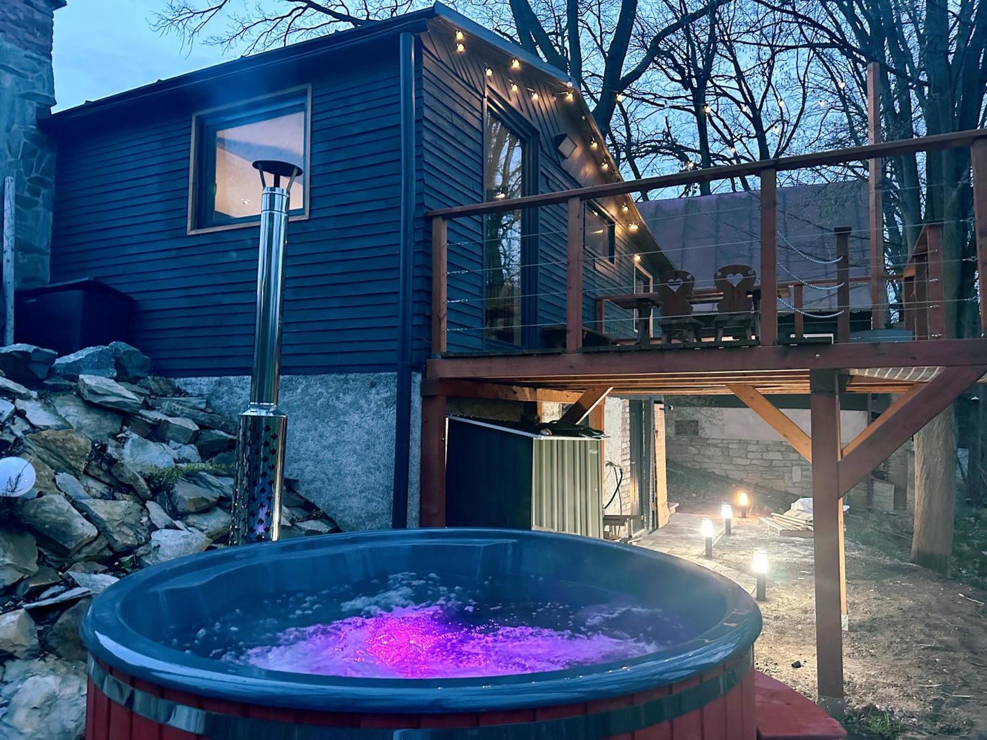 Wellness Chata Hideaway Se Saunou Třebechovice pod Orebem Exterior foto